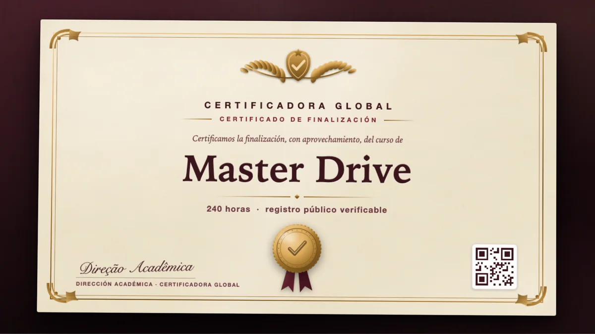 Portada del curso Master Drive