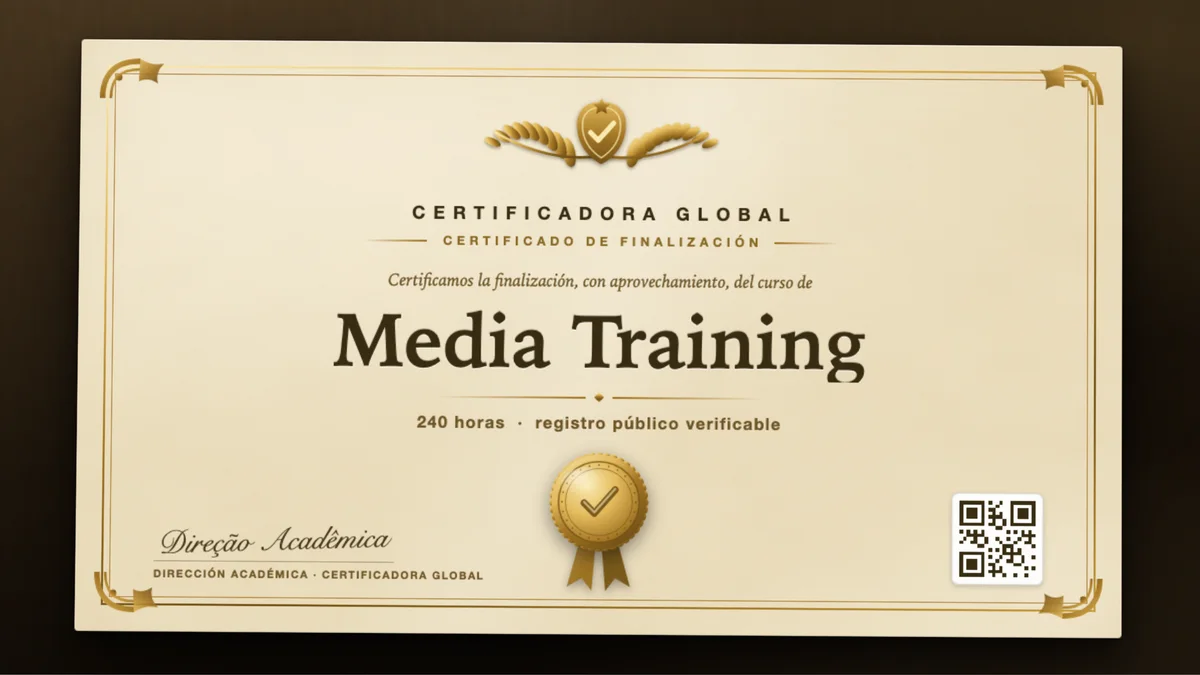 Portada del curso Media Training