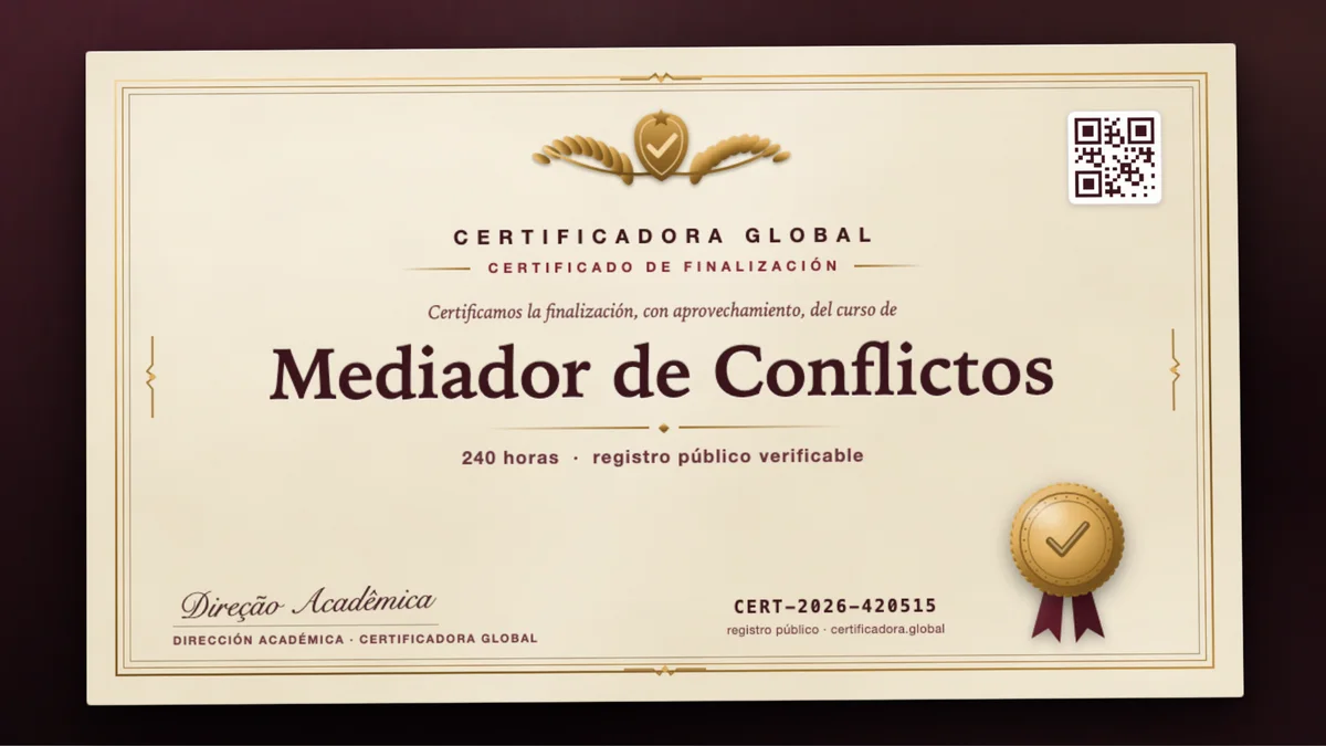 Portada del curso Mediador de Conflictos