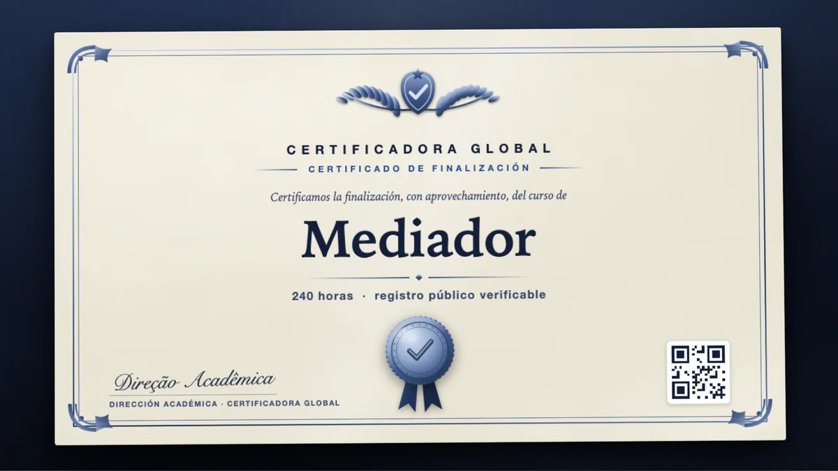 Portada del curso Mediador