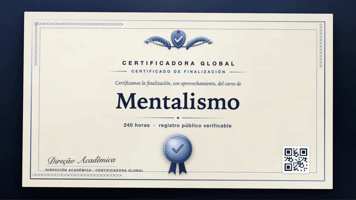 Portada del curso Mentalismo