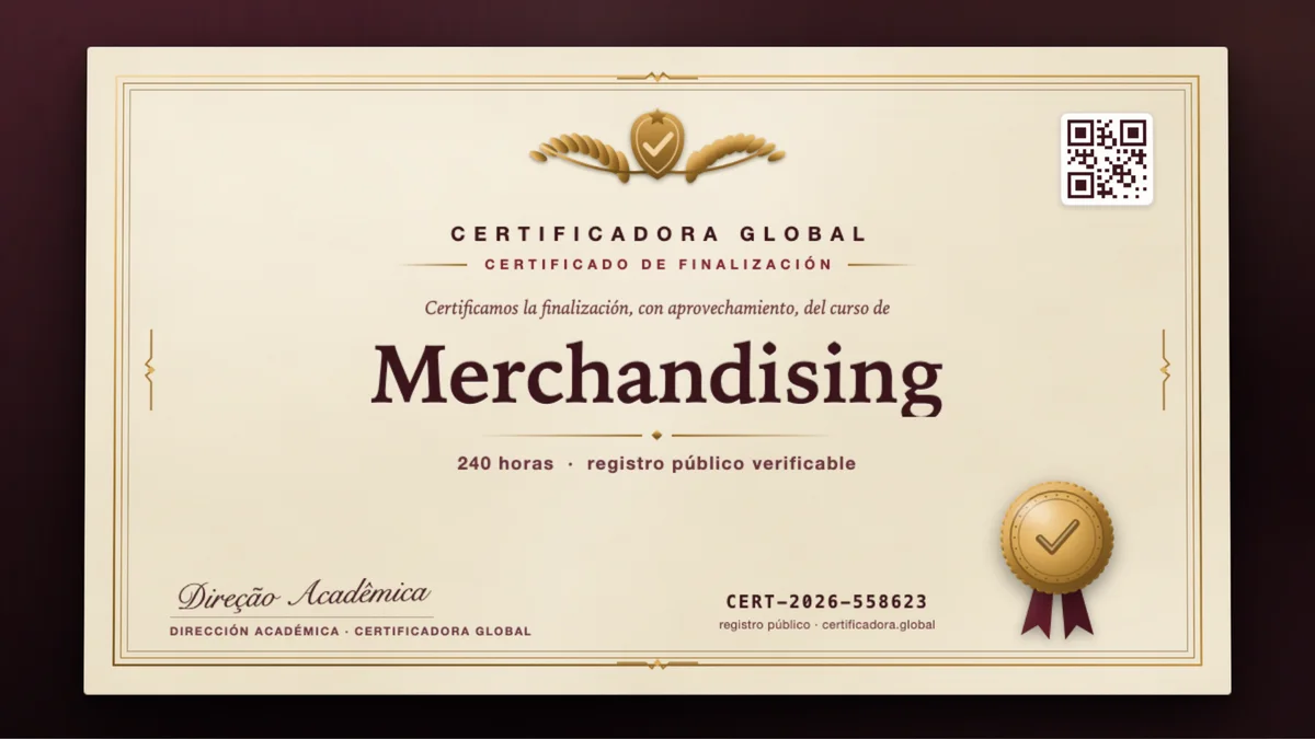 Portada del curso Merchandising