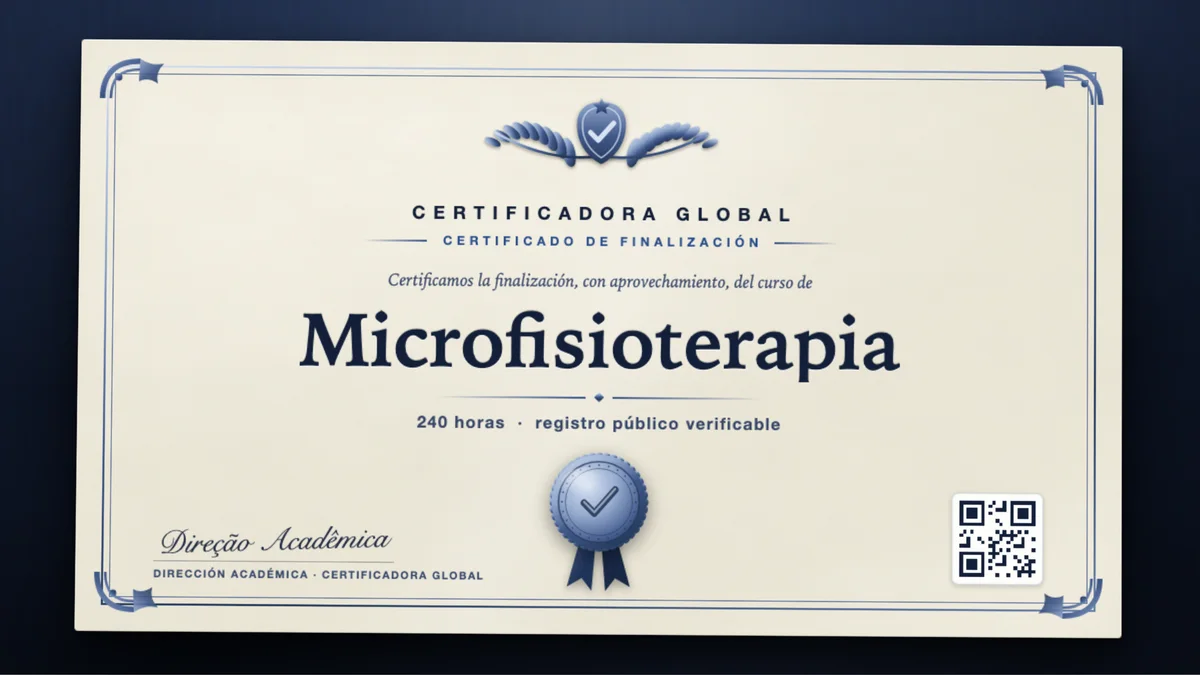 Portada del curso Microfisioterapia