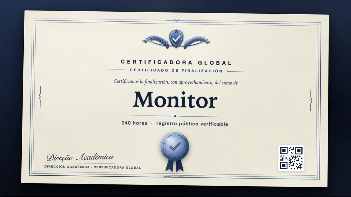 Portada del curso Monitor