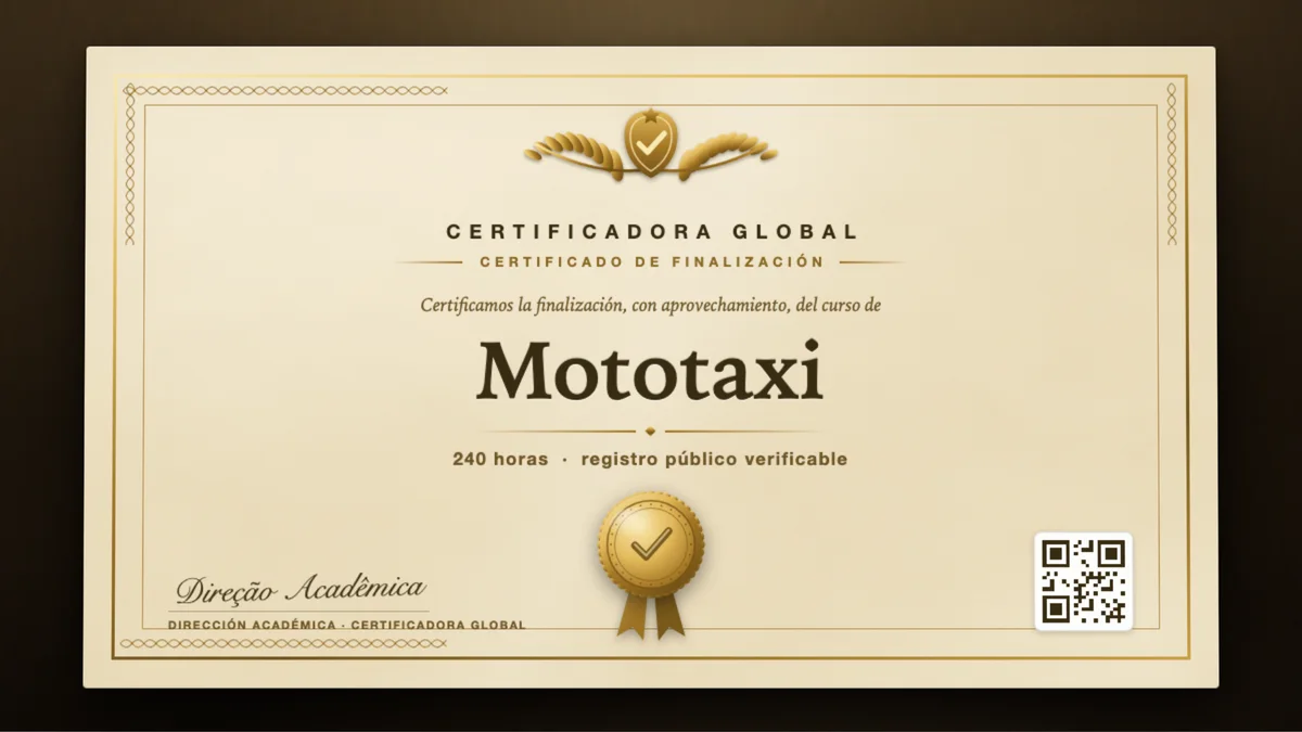 Portada del curso Mototaxi