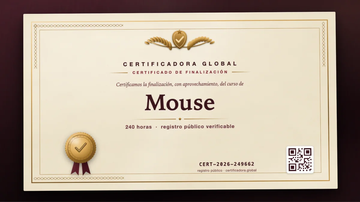 Portada del curso Mouse