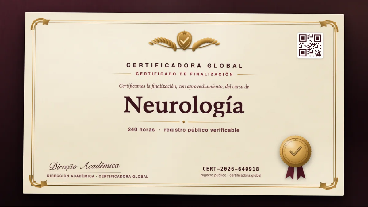 Portada del curso Neurología
