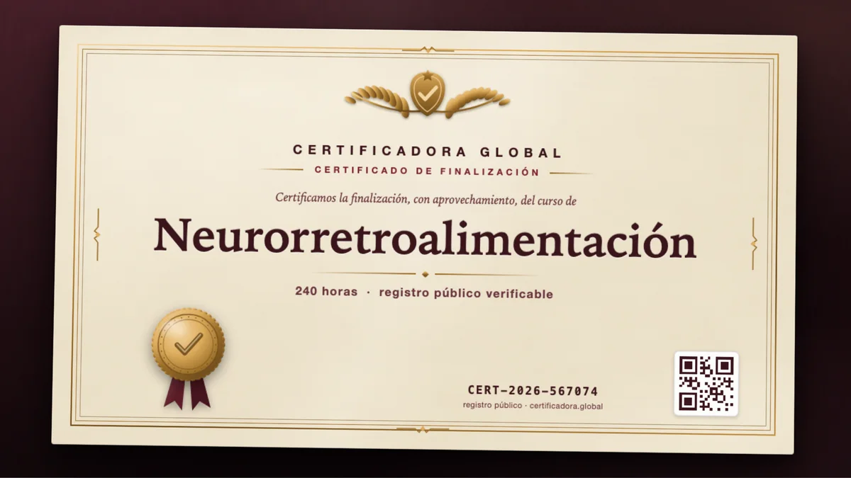 Portada del curso Neurorretroalimentación