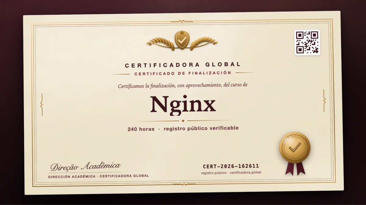 Portada del curso Nginx
