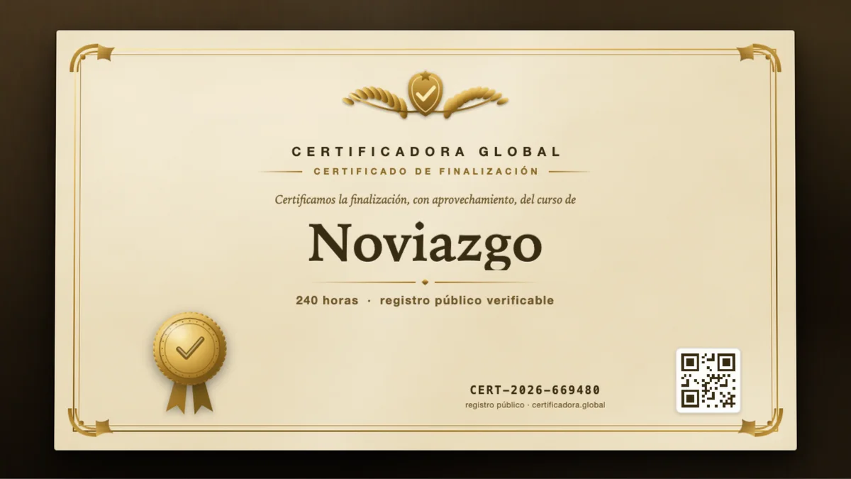 Portada del curso Noviazgo