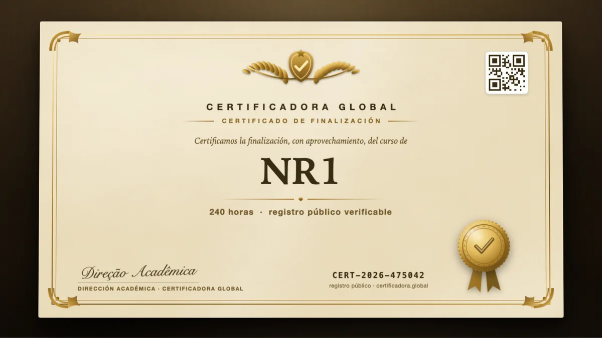 Portada del curso NR1