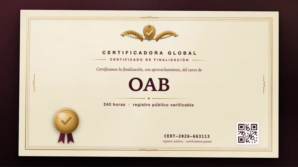 Portada del curso OAB