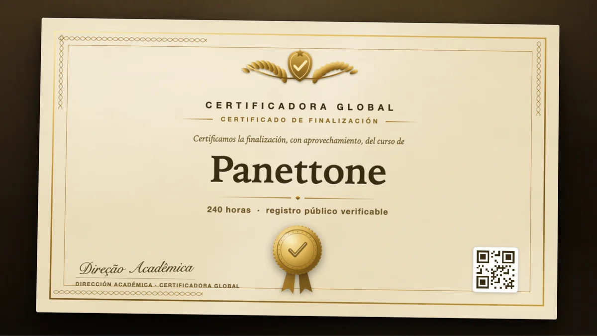 Portada del curso Panettone