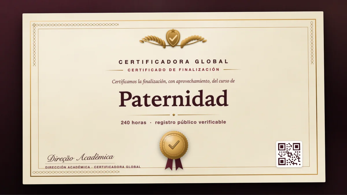 Portada del curso Paternidad