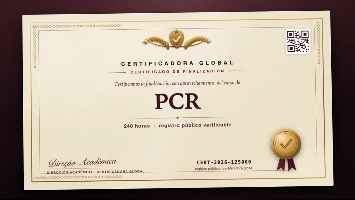 Portada del curso PCR