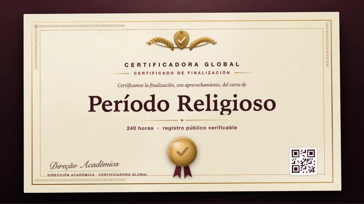 Portada del curso Período Religioso