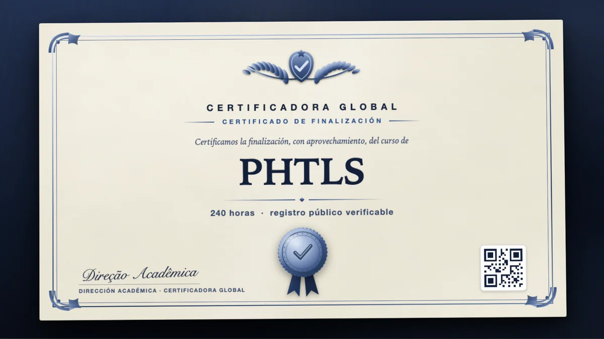 Portada del curso PHTLS