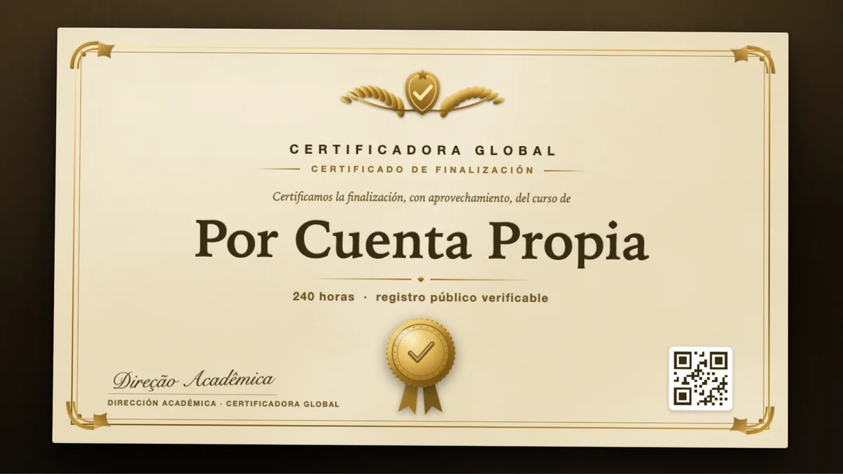 Portada del curso Por Cuenta Propia