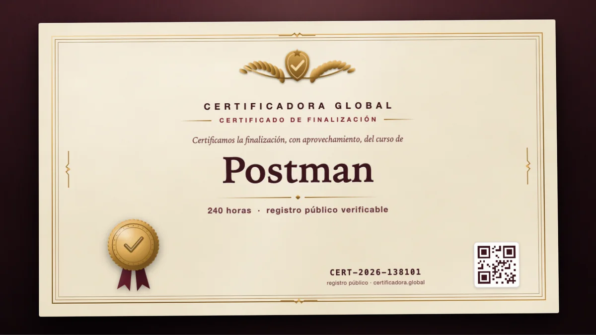 Portada del curso Postman