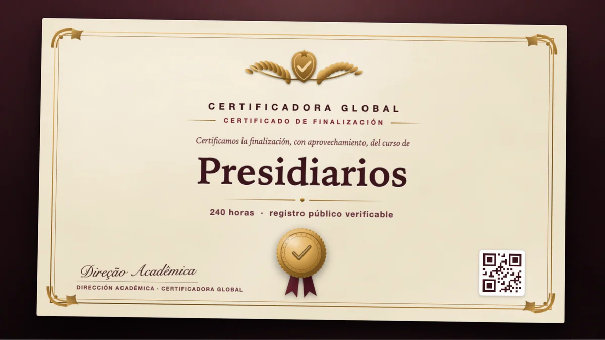 Portada del curso Presidiarios