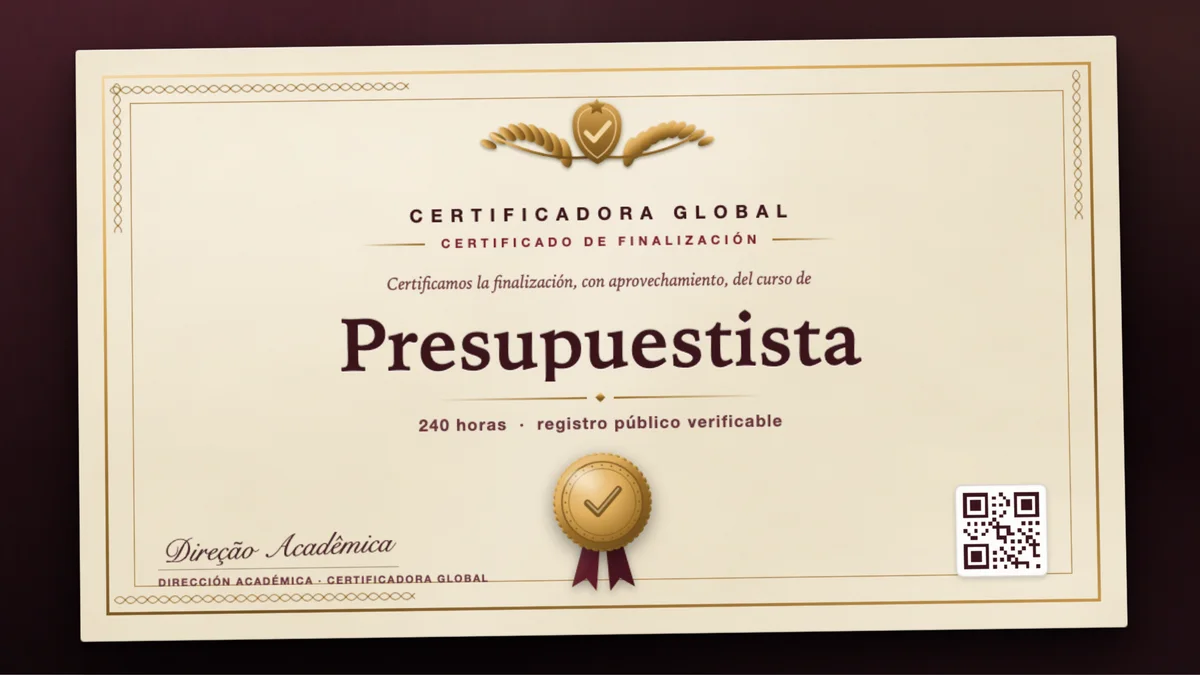 Portada del curso Presupuestista
