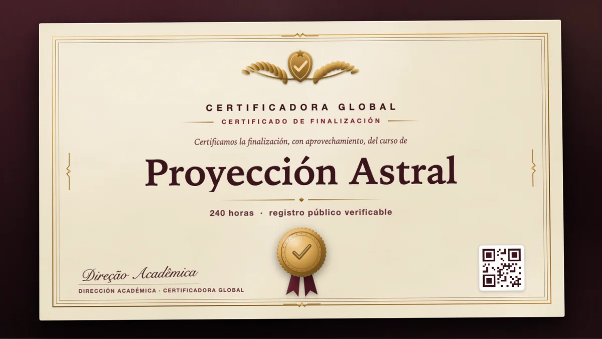 Portada del curso Proyección Astral