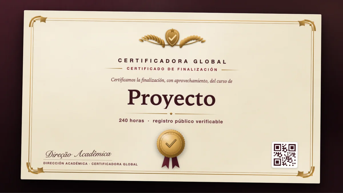Portada del curso Proyecto