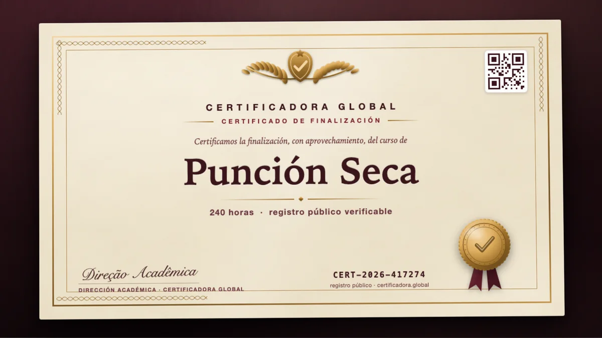 Portada del curso Punción Seca
