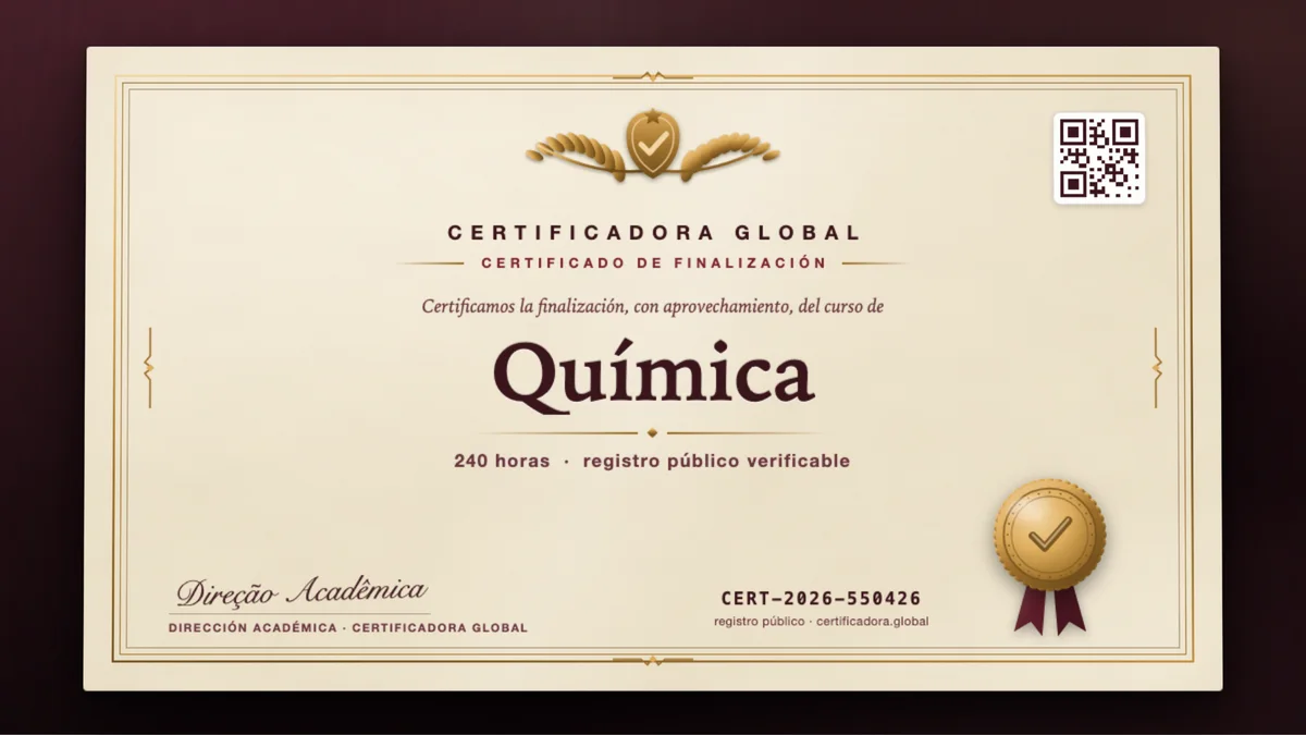 Portada del curso Química