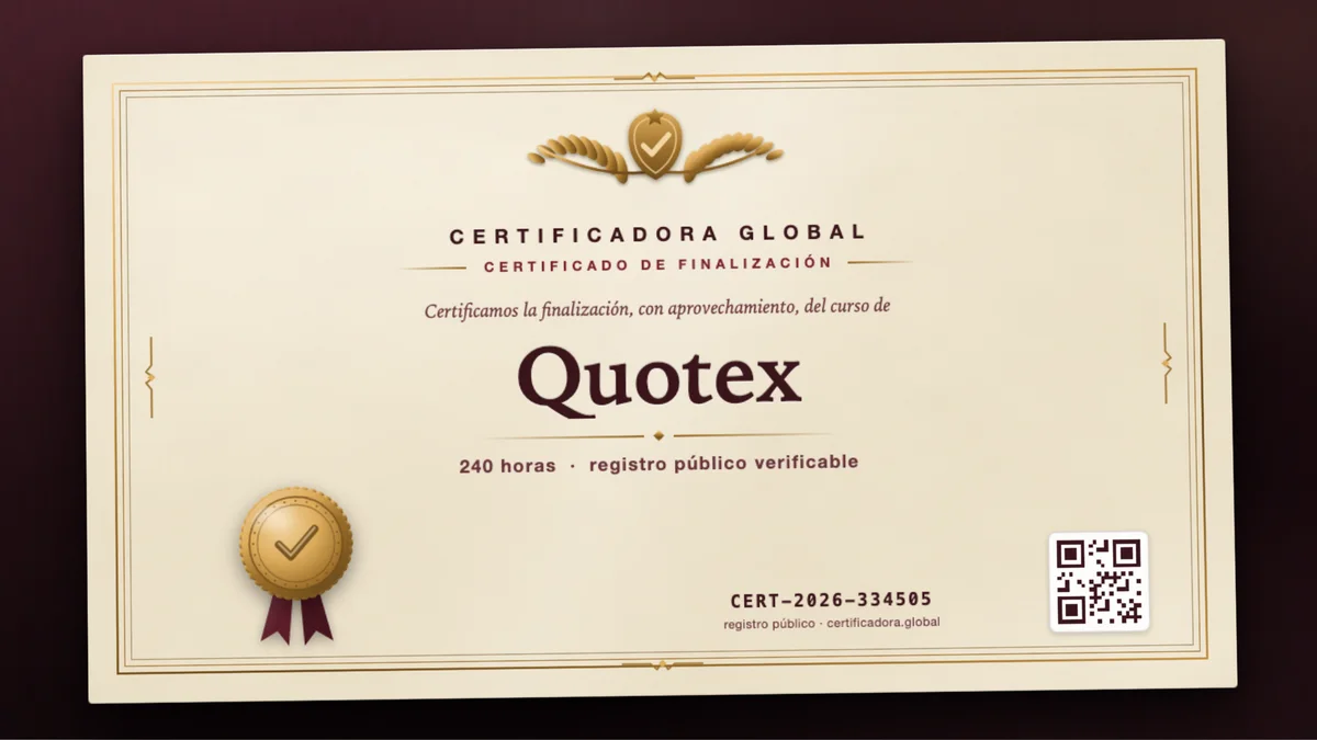 Portada del curso Quotex