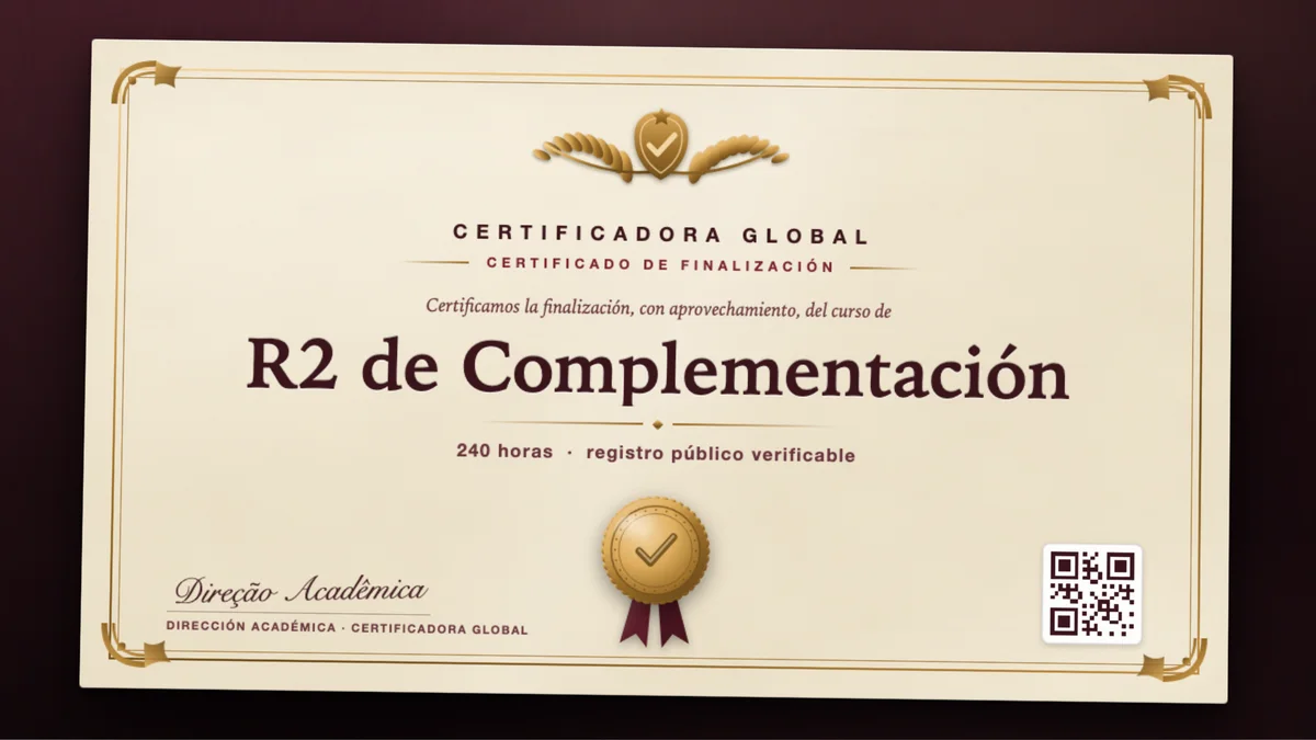 Portada del curso R2 de Complementación