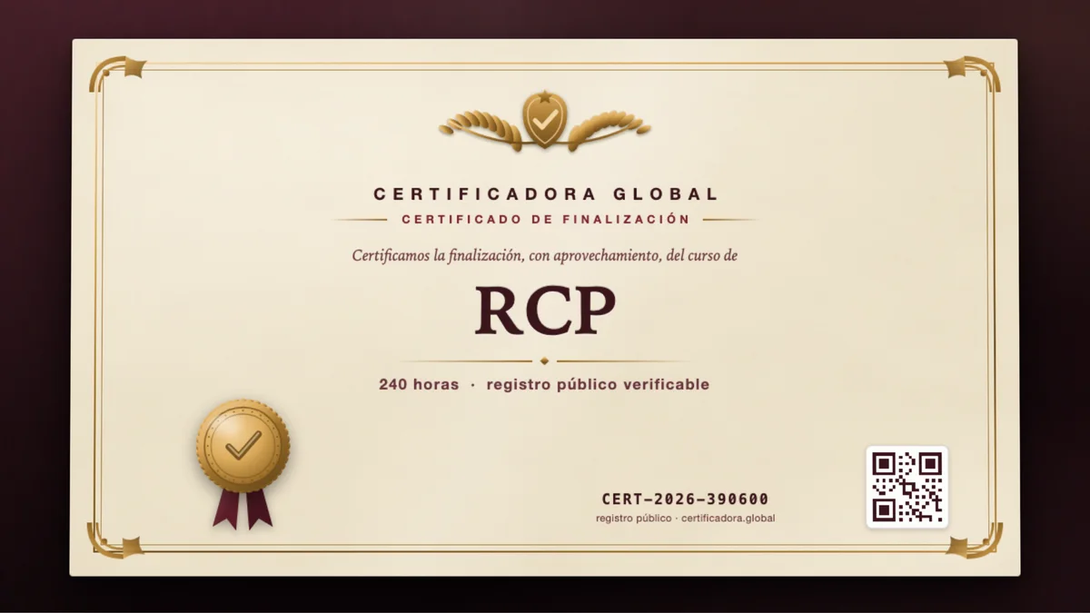 Portada del curso RCP