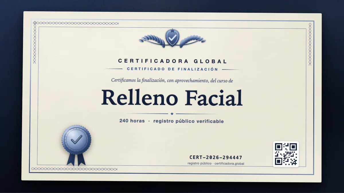 Portada del curso Relleno Facial