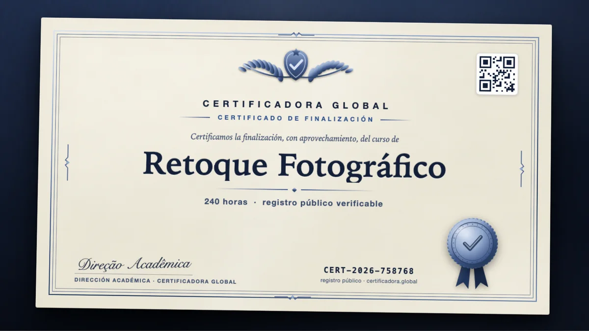 Portada del curso Retoque Fotográfico