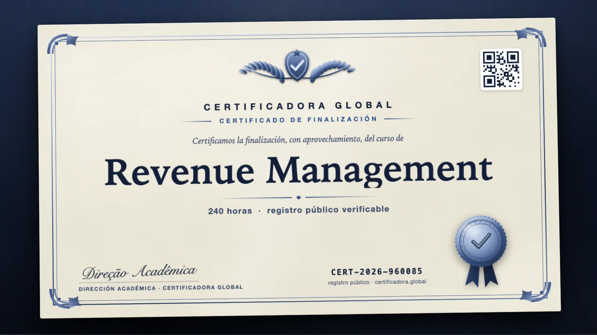 Portada del curso Revenue Management