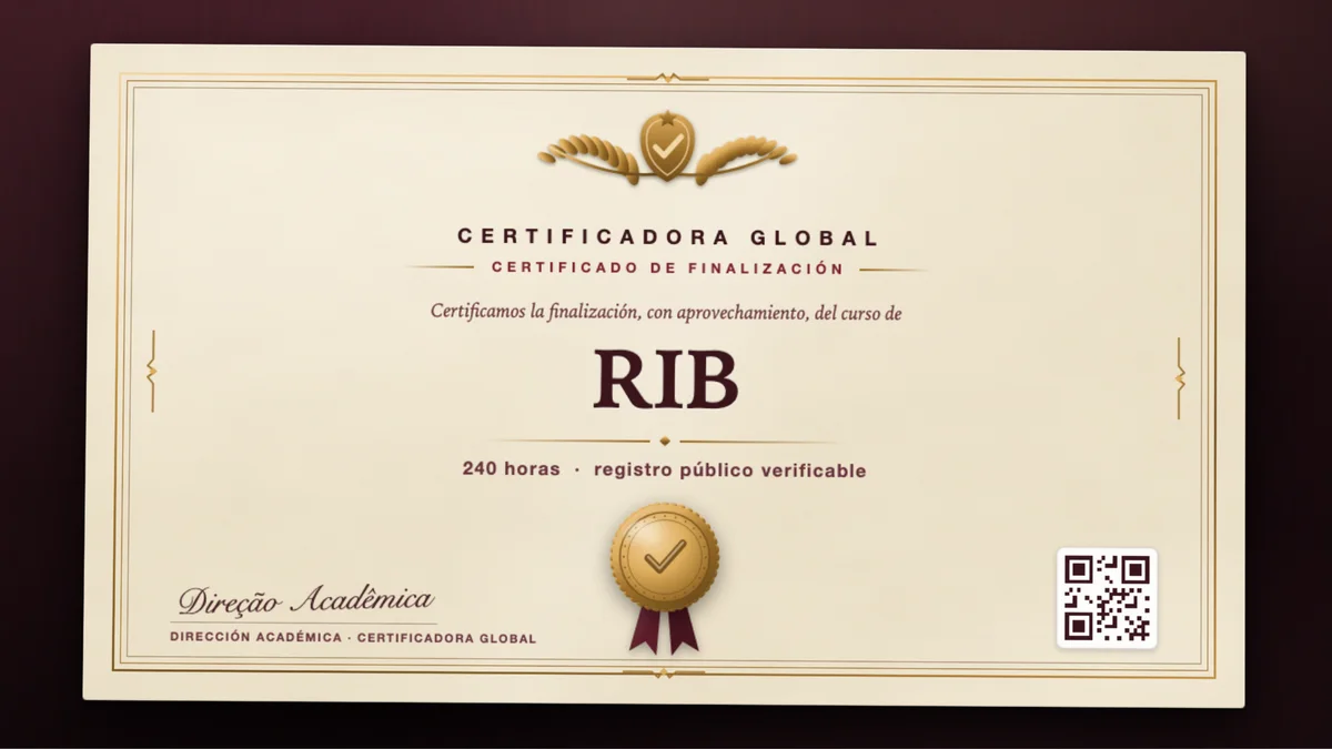 Portada del curso RIB