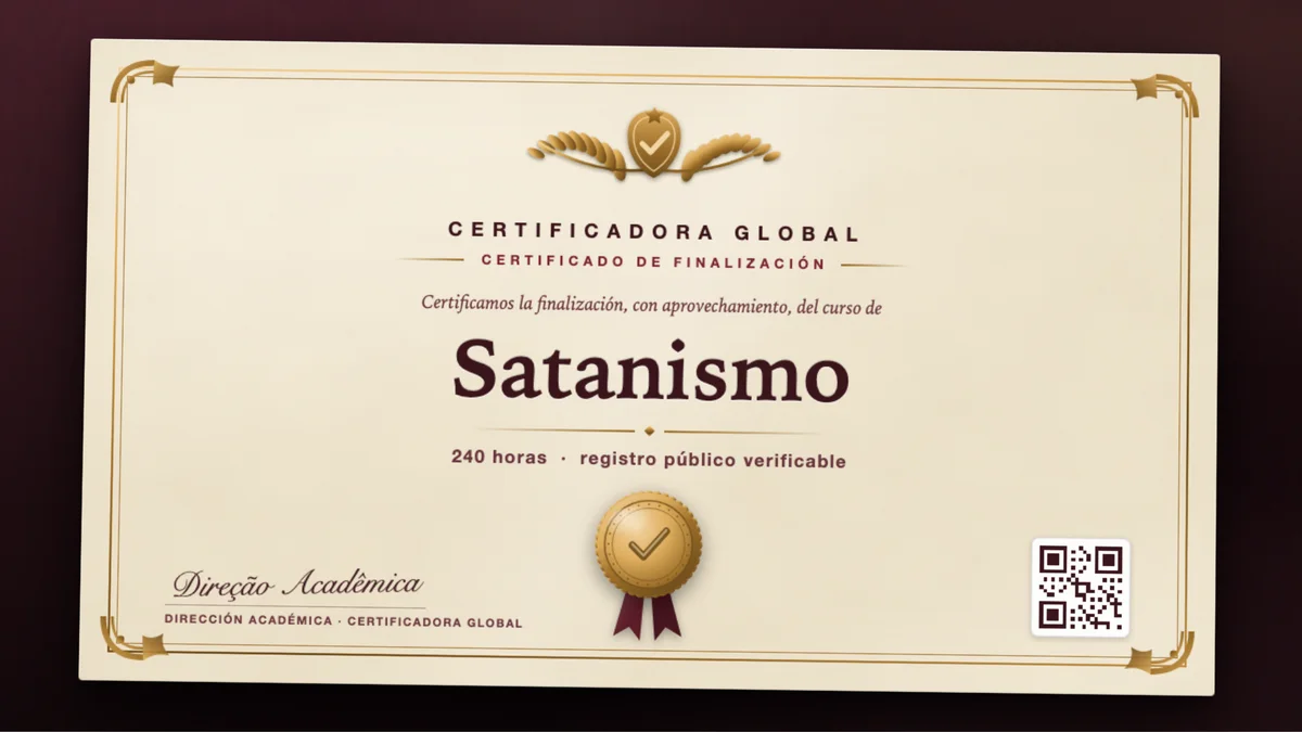 Portada del curso Satanismo