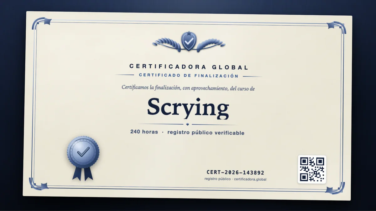 Portada del curso Scrying