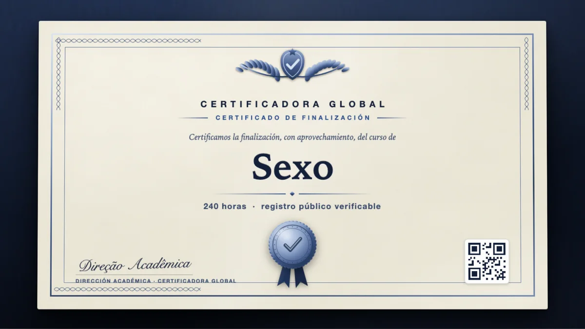 Portada del curso Sexo