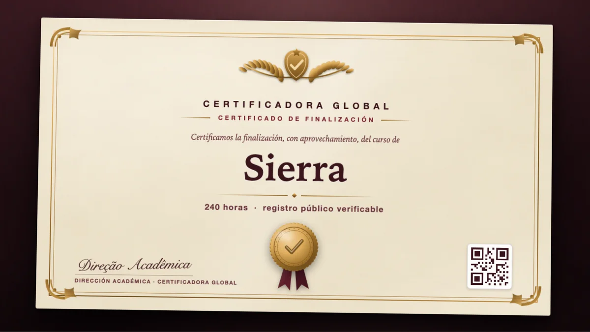 Portada del curso Sierra