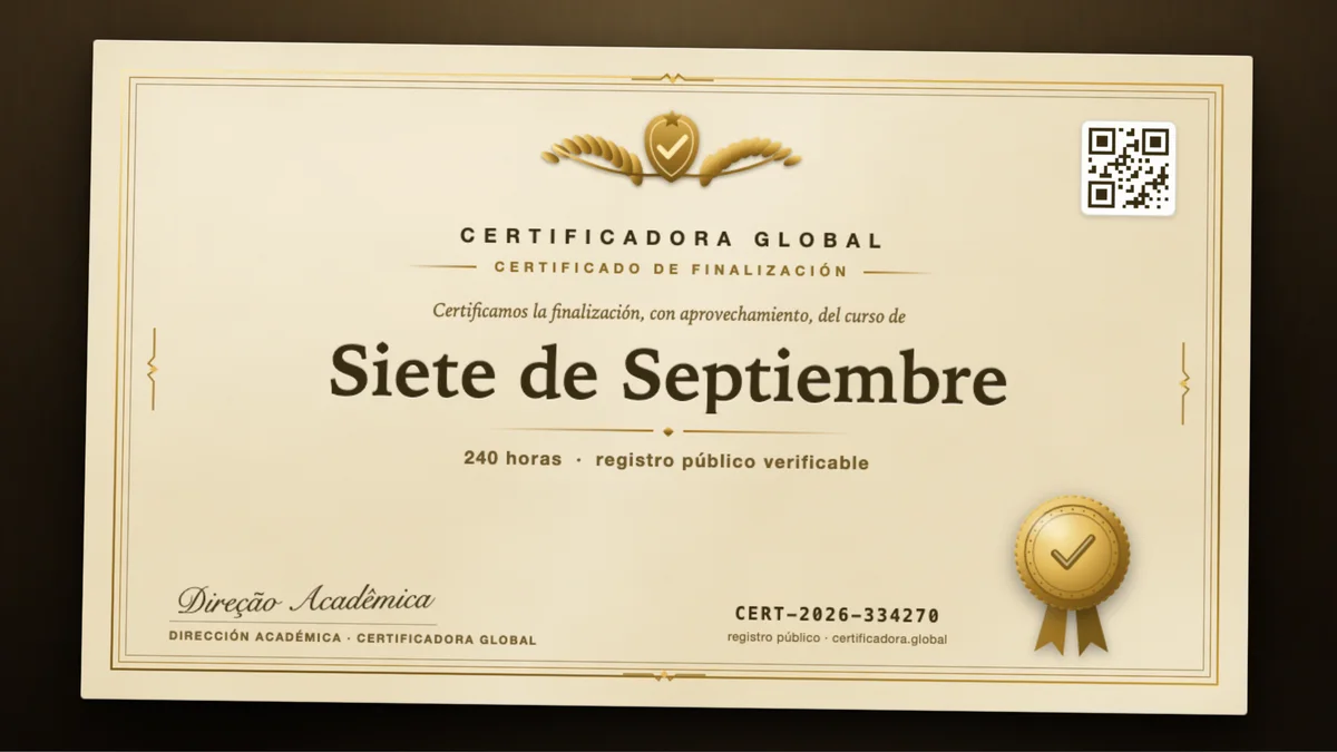 Portada del curso Siete de Septiembre