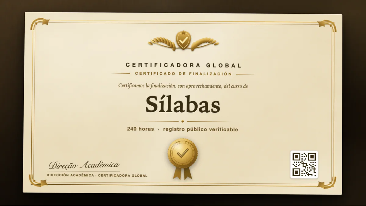 Portada del curso Sílabas