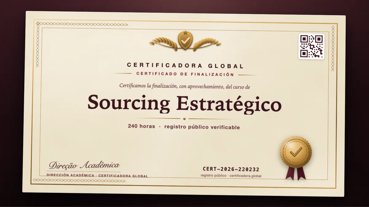 Portada del curso Sourcing Estratégico