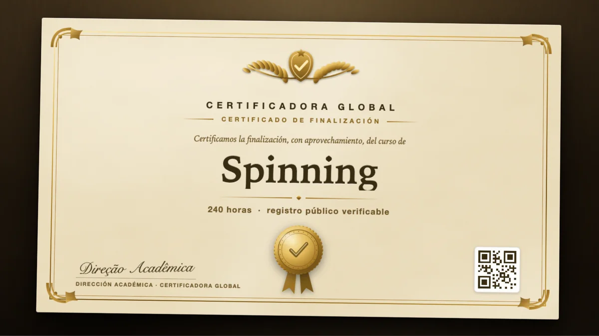 Portada del curso Spinning
