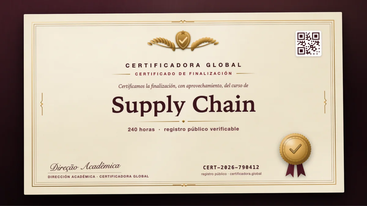 Portada del curso Supply Chain