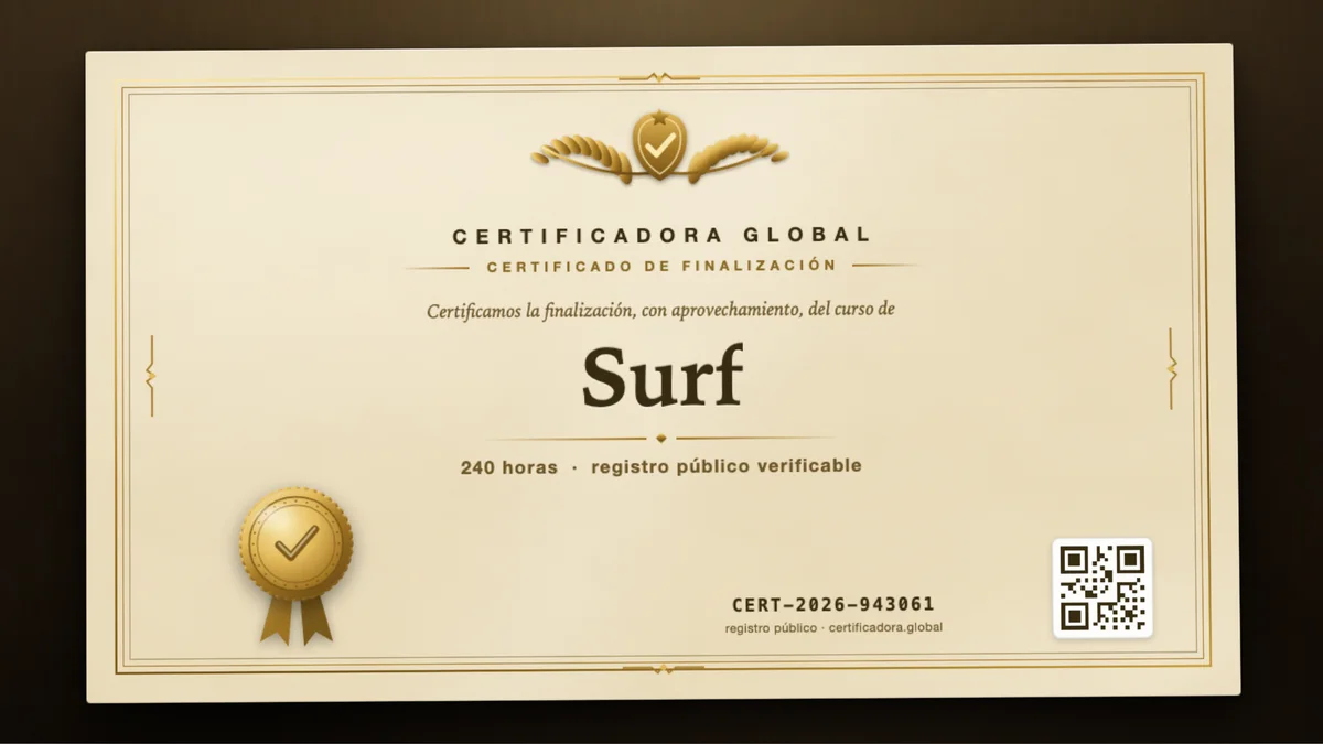 Portada del curso Surf