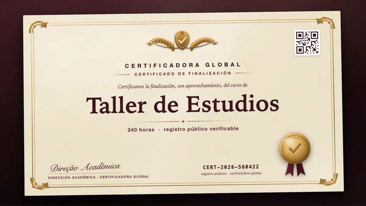 Portada del curso Taller de Estudios