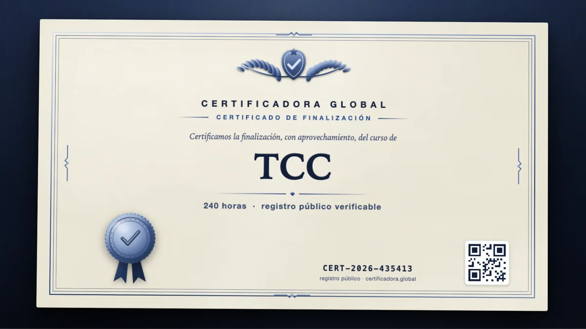 Portada del curso TCC