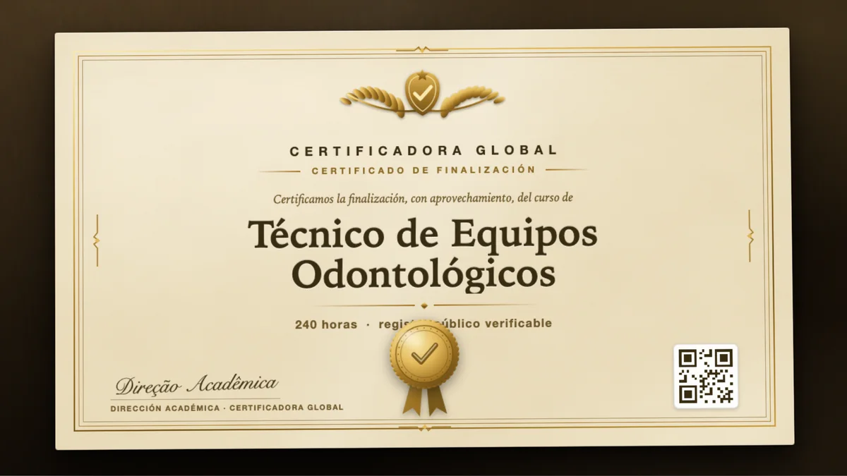 Portada del curso Técnico de Equipos Odontológicos