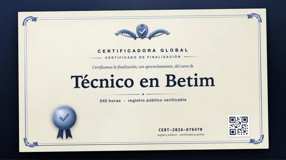 Portada del curso Técnico en Betim